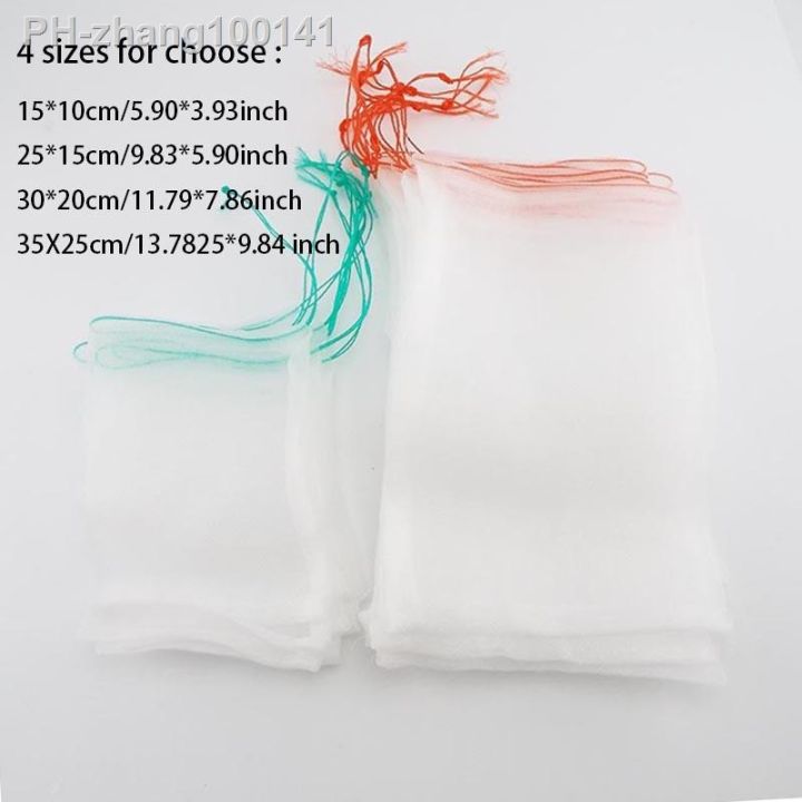 20pcs-home-kitchen-storage-mesh-bags-reusable-food-grade-nylon-mosquito-barrier-cover-net-filter-mesh-vegetable-collect-bags