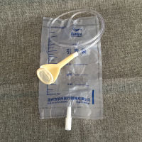 25 pieces Medical latex sleeve type disposable urine bag Male Drainage bag 1000ML Urine collector with urine