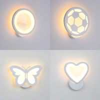 7 Shape Wall Light Lamp Light Living Room Corridor Bedside Wall Lamps Night Lights living room decoration led wall lamp 220V