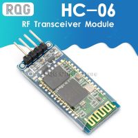 ปลั๊กอินโมดูลบลูทูธ HC-06 HC06อนุกรมแบบไร้สาย4ขา RS232ปลั๊กอิน TTL สำหรับ Arduino