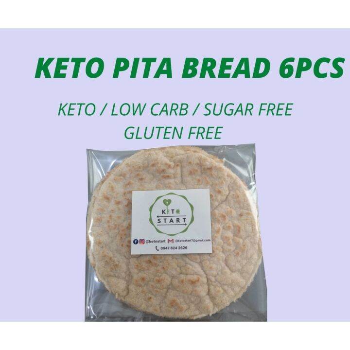 KETO PITA BREAD Wraps Lowcarb Gluten free and Sugar Safe for diabetic