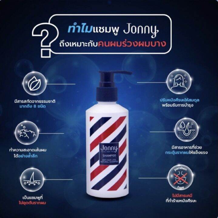 จอนนี่-แอมเพิล-jonny-shampoo-200ml-สำหรับผมร่วง-ผมบาง-แชมพู-จอนนี่-แอนโฟเน