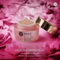 Makii Miracle Silky Soft Perfection Sunscreen ครีมกันแดดเนื้อหิมะ SPF 50 PA +++