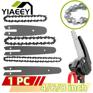 4/6/8 Inch Electric Chain Saw Guide Replacement Mini Steel