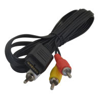 Xunbeifang Audio Video สาย AV ไปยัง RCA สำหรับ PlayStation สำหรับ PS 1 เข็มเต็ม-nxfnxfnxghnxgb