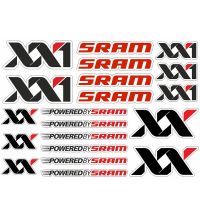 CTCM Cusername สำหรับ SRAM Xx1กรอบจักรยานกาวกราฟิกกันน้ำปกรอยขีดข่วนไวนิล20ชิ้นสติ๊กเกอร์