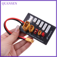 QUANSEN XT30 XT60 XT90 JST T Connector LIPO BATTERY CHARGER BOARD 2-6S CHARGING BOARD