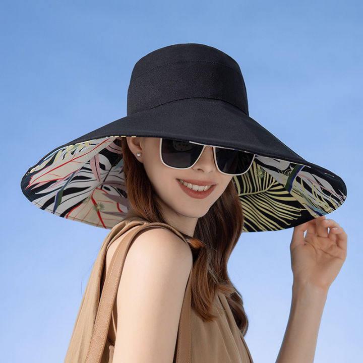 panama-double-sided-wearable-beach-cap-designer-summer-hat-plant-printed-sun-hat-wide-brim-beach-hat-cap-womens-sun-hat-sun-hat-sun-hats-for-women
