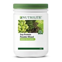 แอมเวย์ นิวทริไลท์ กรีนที (ชาเขียว)โปรตีน Nutrilite Soy Protein Powder Mixed (Green Tea Flavor)