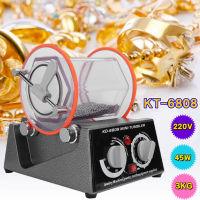 KT-6808 220V jewelry tumbler polisherเครื่องร่อนมินิ เครื่องกลิ้งเงา เครื่องกลิ้งลูกปืน เครื่องขัดเงามินิ เครื่องร่อนเงา