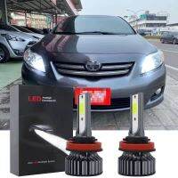 หลอดไฟ Led สีขาว6000K สำหรับ Toyota Altis(E140) รุ่น2006-2013ชุดไฟหน้าลำแสงสูง2