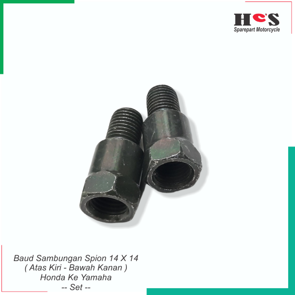 Baud Sambungan Spion 14 X 14 ( Atas Kiri - Bawah Kanan ) Honda Ke ...