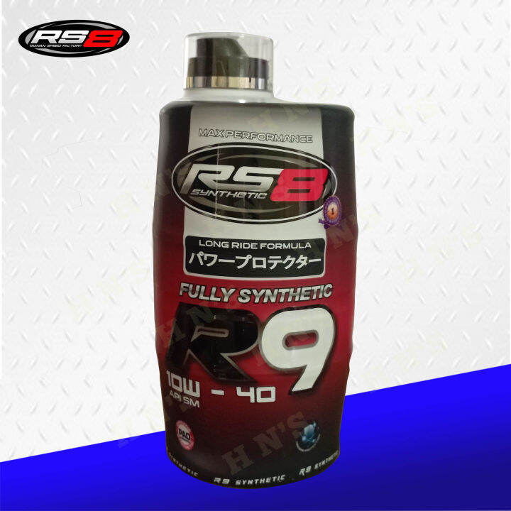 RS8 R9 10W-40 Fully Synthetic Motor Oil ( 1 Liter / 800 ml ) | Lazada PH