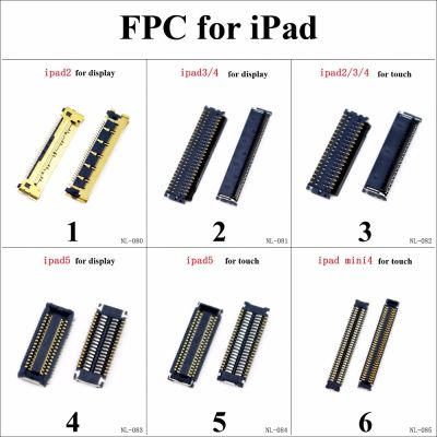 ChengHaoRan 1pcs FPC Connector For iPad 2 3 4 5 mini 4 display LCD Touch Connector 20pin 32pin 20p 32p Repair Parts