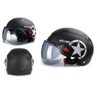 ♛หมวกกันน็อค รถจักรยานยนต์ helmet motorcycle กันไอน้ำ แข็งแรง◈