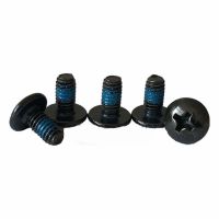 M5 M6 Phillips Truss head Glue Screw Mushroom head Dispensing Screws Black Carbon steel 6mm-35mm Length Nails Screws  Fasteners