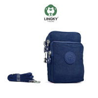 LINGKY LK10 : กระเป๋าผ้าร่ม 2 in1 สำหรับสะพายหรือคาดเอว / Unisex multipurpose for crossbody or belt bag