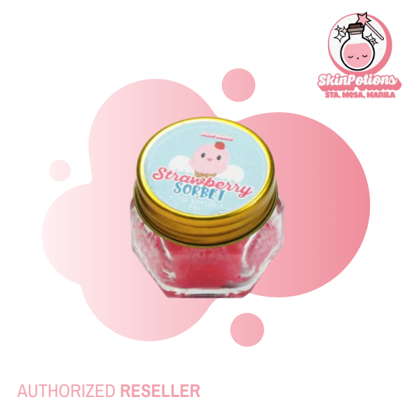 SkinPotions Strawberry Sorbet Lip Scrub 25g Lazada PH