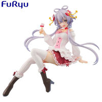 ของแท้ FuRyu 16ซม. Luo Tianyi Visurer Lollipop ก๋วยเตี๋ยว Stopper PVC ของเล่นตุ๊กตาสำหรับสาววันเกิด