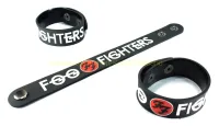 Foo Fighters wristband ริสแบนด์ งานแกะขึ้นโมล ปั้มนูน สองชั้น สวยงาม คุณภาพสุดๆ สินค้าส่งต่างประเทศ ปรับขนาดข้อมือได้สองขนาด 2-3 วันรับของ FFT228NNN