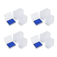 40Pcs Box Trading Card Case Card Storage Organizer Clear Card Case Plastic Storage Box for Gaming Cards
