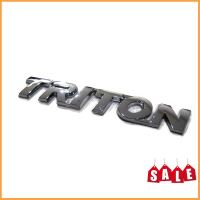 แผ่นป้ายโลโก้ติดรถยนต์ Logo TRITON ติดท้าย Triton ปี 2005-2014**การันตรีคุณภาพ**