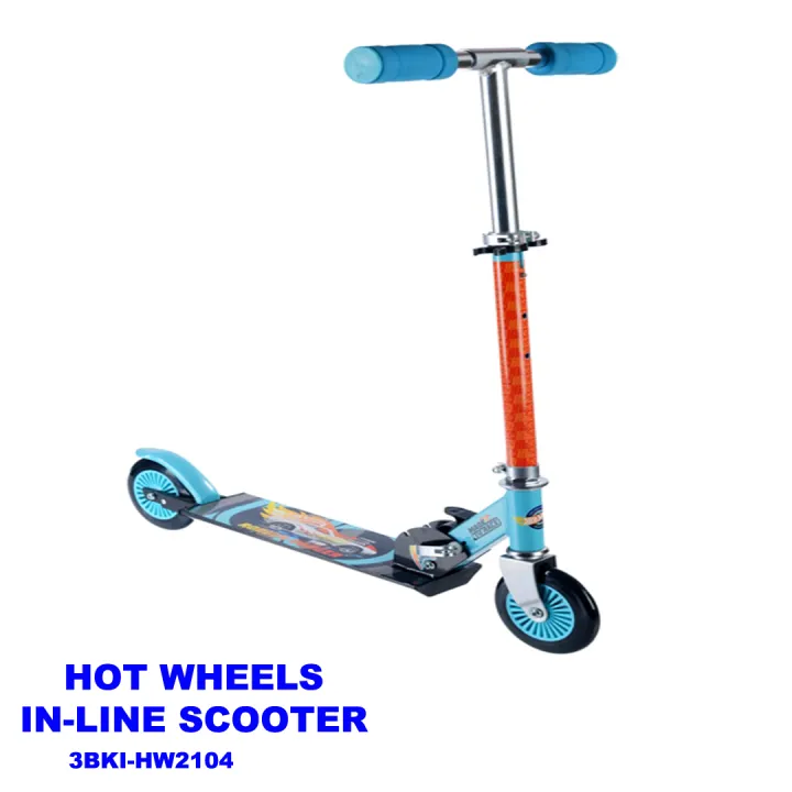 Hot Wheels InLine Scooter for Kids Aged 3 to 9 years old (2021 series) Lazada PH