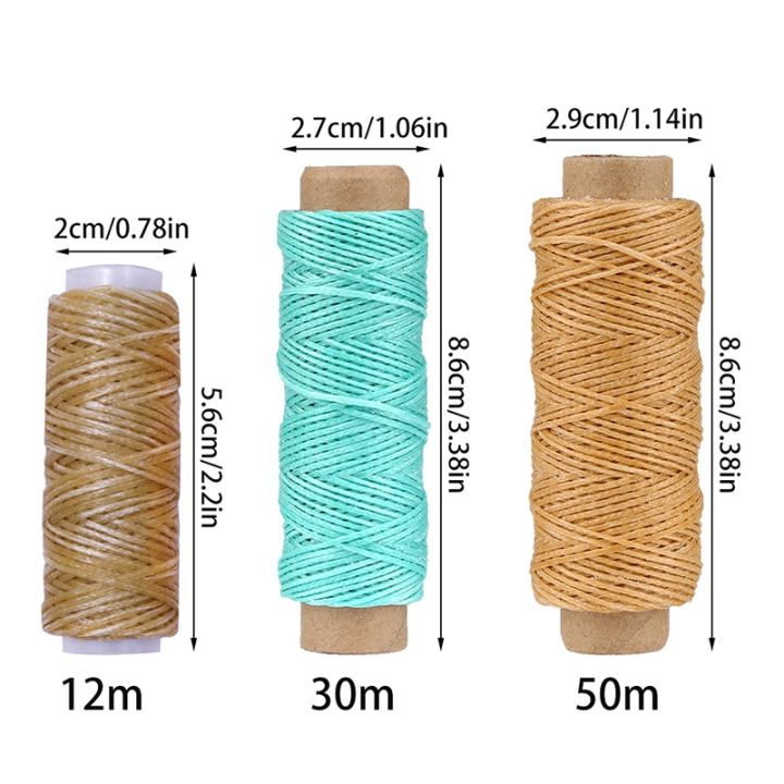 hot-lozklhwklghwh-576-hot-w-nonvor-4pcs-flat-waxed-thread-set-for-leather-sewing-wax-string-polyester-cord-diy-hand-craft-stitching-bookbinding-tools