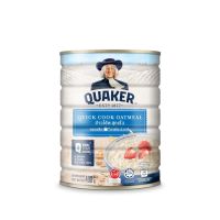 Quaker Quick Cook Oatmeal 400g ข้าวโอ๊ต สุกเร็วเควกเกอร์