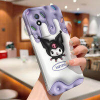 เคส Case4you สำหรับ Vivo Y02A Y02T Allinclusive กรณีโทรศัพท์ฟิล์มน่ารักการออกแบบ Caminnamoroll Kuromi เปลือกแข็งเคสป้องกันทนแรงกระแทกกล้องคลุมทั้งหมด