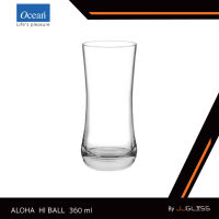 JJGLASS - (Ocean) B01712  Aloha - แก้วอโลฮ่า  แก้วดริ๊งเเวร์ แก้วโอเชี่ยนกลาส