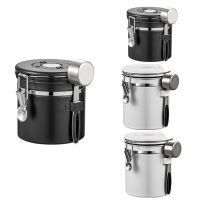 Coffee Storage Container Stainless Steel Coffee Bean Can Sealing Coffee Filling Food Storage Container