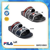 Fila Collection  รองเท้าแตะ รองเท้าแฟชั่น สำหรับผู้ชาย M ST Loft รุ่น SDST210503 BK / NV (690)