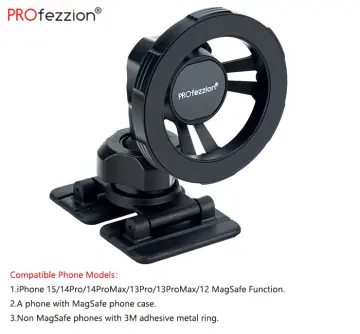 PROfezzion Magnetic Car Holder Mount Windshield Suction Cup