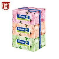 (แพ็ค 3 กล่อง) Kleenex Floral Facial Tissue คลีเน็กซ์ ฟลอรัล กระดาษทิชชู่เช็ดหน้า 135 แผ่น รหัสสินค้าli0533pf