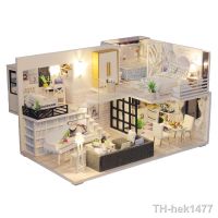 【hot】✢₪  CUTEBEE Dollhouse Houses Miniature Casa Music Led for Children Birthday M21