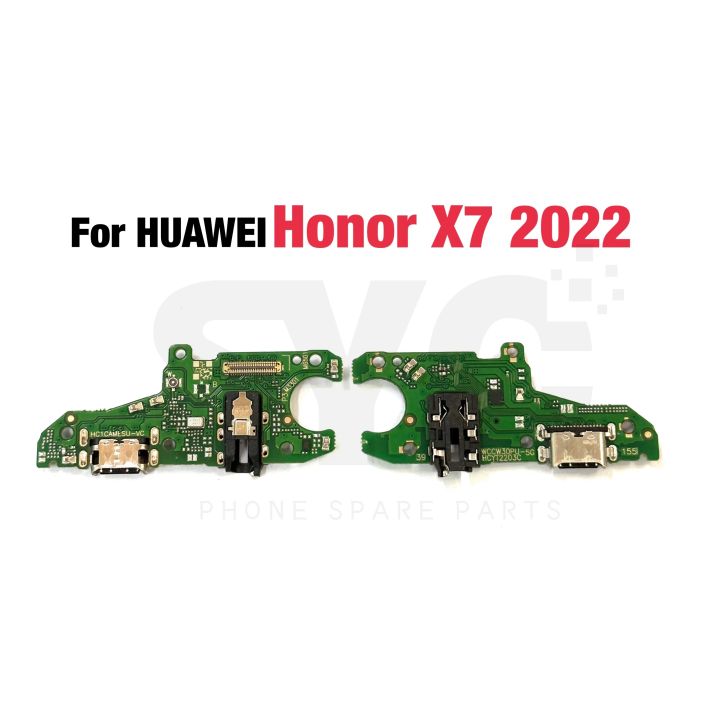 สำหรับเกียรติ-huawei-x7-x8-x9-2022-usb-โมดูลเชื่อมต่อแท่นชาร์จสายเคเบิลงอได้บอร์ดไมโครโฟน
