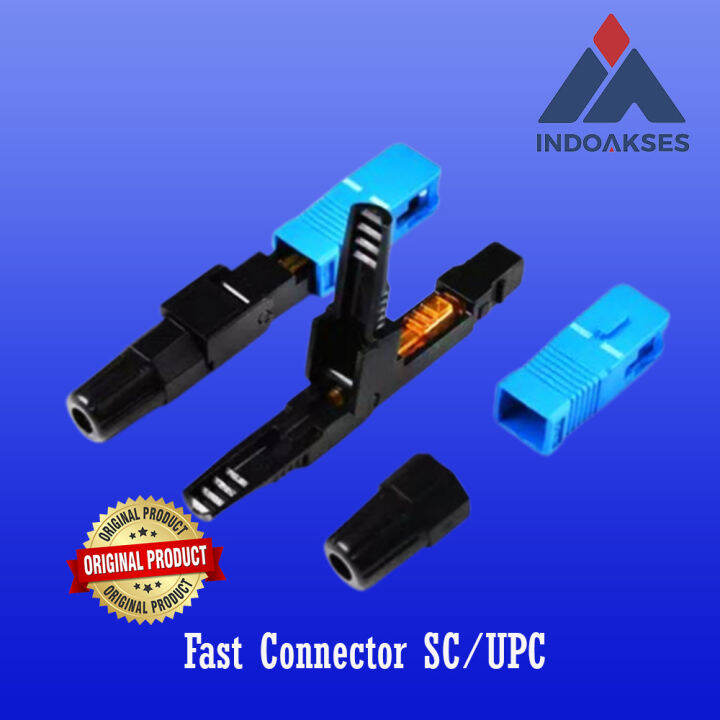 Konektor Fiber Optik Fast Connector SC/UPC Model Buaya | Lazada Indonesia