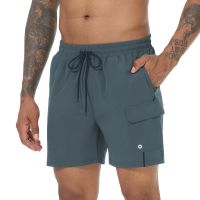 Tyhengta Mens Swim Trunks Dry Board Shorts with Pockets and Mesh Lining