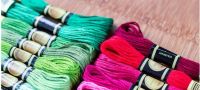 【YD】 CXC Threads  Labels To 10 Pieces Embroidery Thread Custom Colors 09-1