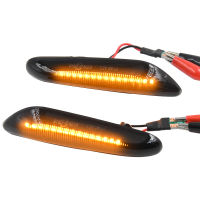 สำหรับ BMW E83 X1 E84 X5 E82 E61 E46 E81 E87 E88ลำดับกระพริบ LED เลี้ยวด้านข้างไฟเลี้ยว Blinker