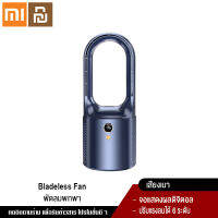 Xiaomi YouPin Official Store พัดลมพัดลมไฟฟ้าไร้สายเทอร์โบชาร์จไฟได้2000มิลลิแอมป์ต่อกับโต๊ะทำงานในบ้านพัดลมระบายความร้อนด้วยอากาศขนาด6สปีด