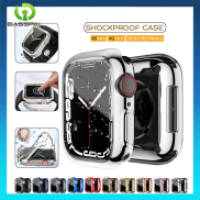 BassPal Vỏ Đồng Hồ 360 Cho Apple Watch Ốp Bảo Vệ Màn Hình TPU Mềm Trong