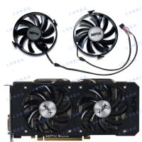 XFX/XFX R9 370 380 R7 380X 370 360หมาป่าสีดำ FDC10U12S9-C พัดลมการ์ดจอ (ต้นฉบับและของแท้. รับประกัน3ปี