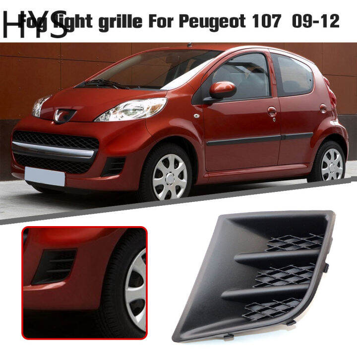 HYS Car Fog Light Grille for Peugeot 107 0912 Front Bumper Fog Lamp