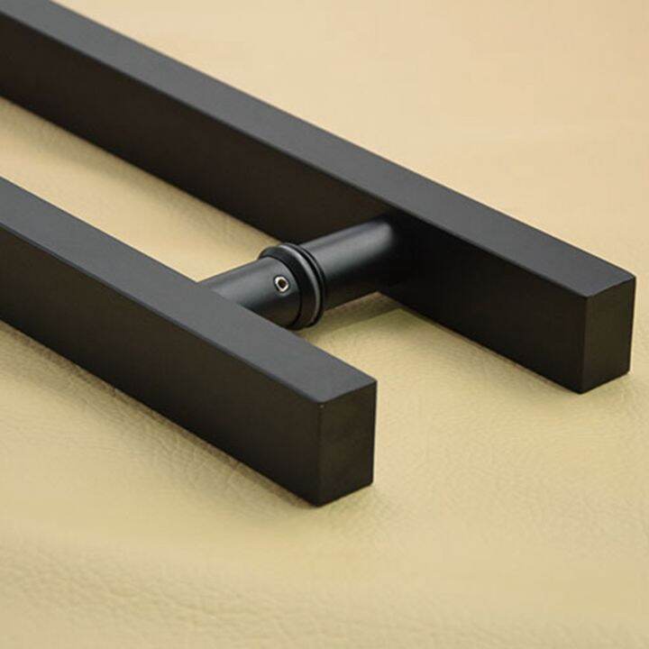 matte-black-stainless-steel-glass-wooden-door-handle