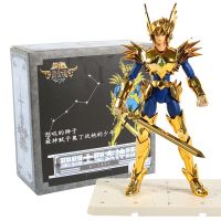 ตุ๊กตาขยับแขนขาได้พีวีซีสำหรับสะสมรุ่น CS Saint Seiya Saint Cloth ตำนาน Odin Aiolia Metal + ของเล่นโมเดลของสะสม