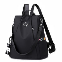 Factory Direct Sales Oxford Cloth Backpack 2021 New Korean Style Elegant Multi-Purpose Anti-Theft Backpack Student Nylon Schoolbag