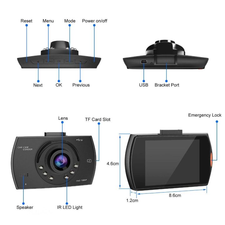 sameple-1080p-full-hd-กล้องติดรถยนต์-การมองเห็นตอนกลางคืน-เซ็นเซอร์ตรวจจับการเคลื่อนไหว-กล้องวิดีโอกล้อง-ทนทานต่อการใช้งาน-จอภาพสำหรับจอดรถ-กล้องบันทึก-dvr-ในรถยนต์-รถสำหรับรถ