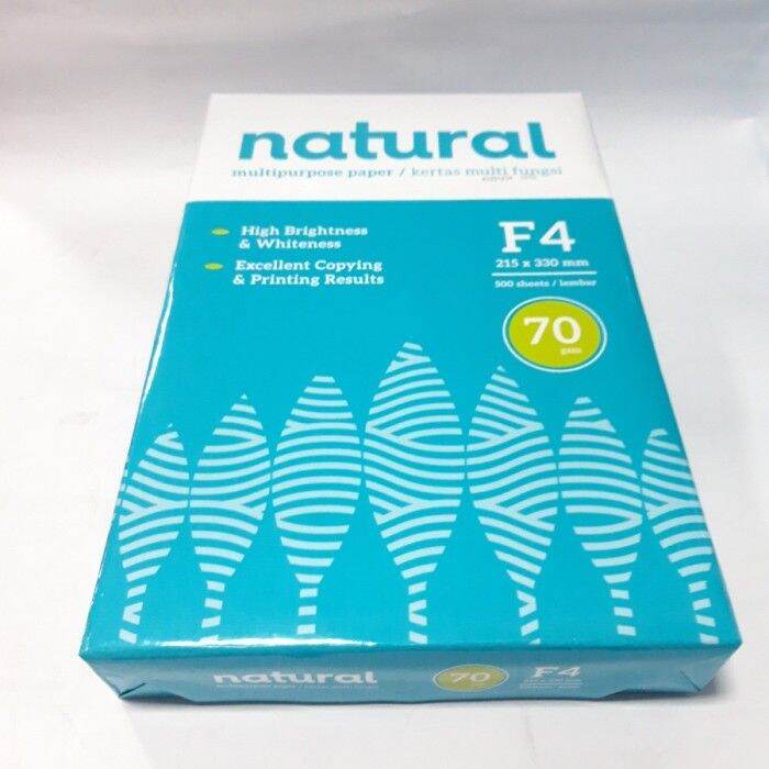 Kertas HVS F4 Natural 70 Gsm | Lazada Indonesia